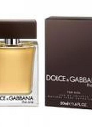 Dolce&gabbana d&amp;g the one for men туалетная вода 50мл