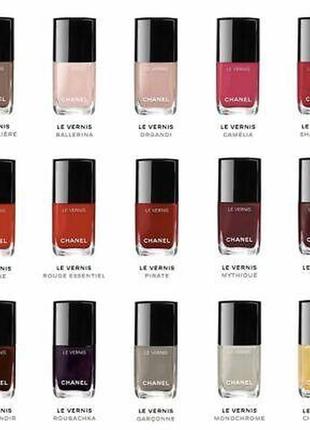 Лак для ногтей chanel le vernis