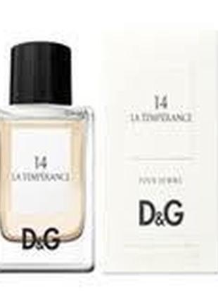 Dolce&gabbana d&g 14 la temperance туалетна вода (тестер) 100 мл