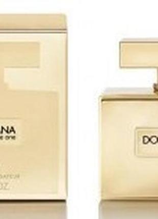 Dolce&gabbana d&g the one gold limited edition парфюмированная вода 50мл