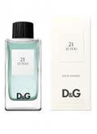 Dolce&gabbana d&g anthology le fou 21 туалетна вода 100 мл