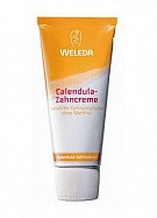 Weleda weleda calendula-zahncreme "календула" зубна паста 75мл1 фото