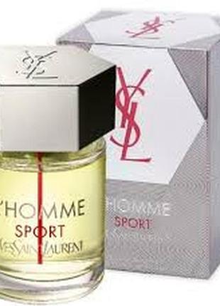 Yves saint laurent ysl l'homme sport туалетна вода 100мл