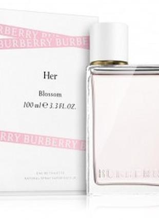 Burberry her blossom туалетная вода (тестер) 100мл