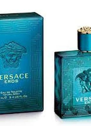 Versace eros туалетная вода 100мл
