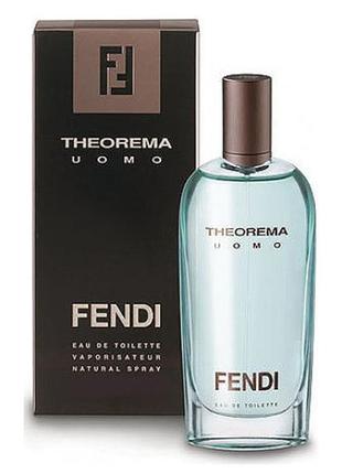 Fendi theorema uomo туалетная вода 100 мл