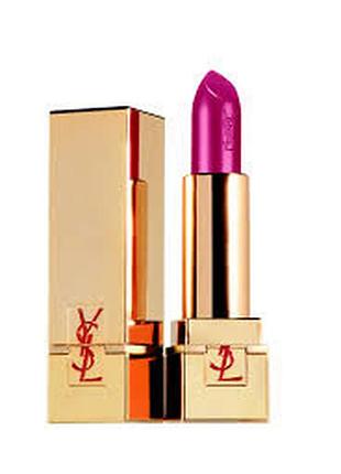 Yves saint laurent ysl rouge pur couture golden lustre  помада для губ №112 тестер