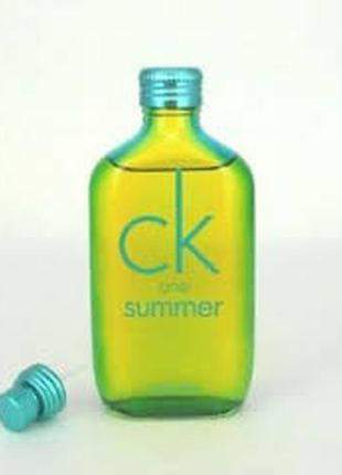 Calvin klein ck one summer 2014 туалетная вода 100мл