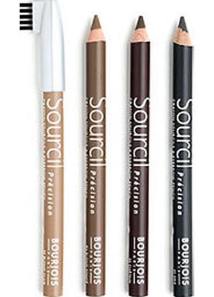 Bourjois карандаш для бровей sourcil precision 04 темно-русый 1.13g