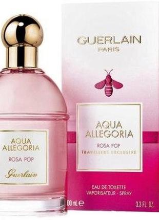 Guerlain aqua allegoria rosa pop туалетная вода 100мл1 фото