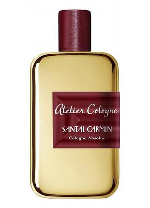 Туалетная вода atelier cologne santal carmin 100ml