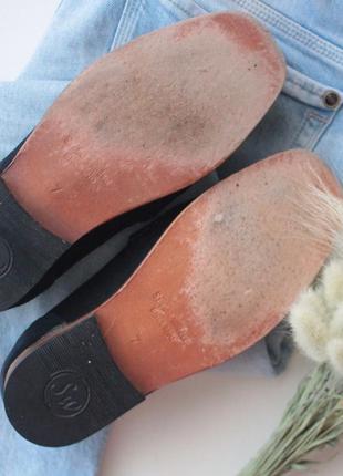 Стильные туфли лоферы samuel windsor из натуральной замши 42 р9 фото