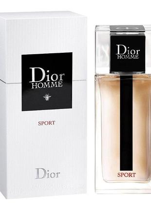 Christian dior dior homme sport 2022 туалетная вода 75мл