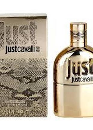 Roberto cavalli just cavalli gold for her парфюмированная вода 30мл