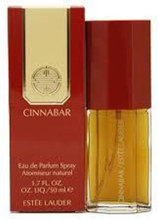 Estee lauder cinnabar парфумована вода (сучасний випуск) 50мл1 фото