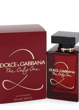 Dolce&gabbana d&g the only one 2 парфюмированная вода (тестер) 100мл