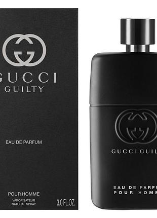 Gucci guilty pour homme eau de parfum туалетная вода (тестер) 90мл