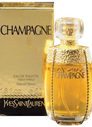 Yves saint laurent ysl champagne туалетна вода (тестер) 7,5 мл