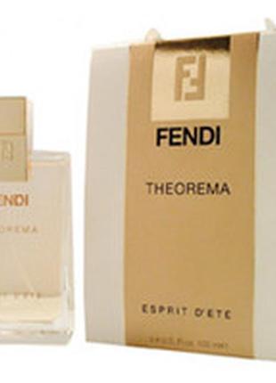 Fendi theorema esprit d'ete туалетна вода (тестер) 50мл