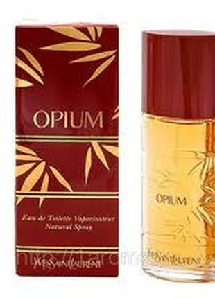 Yves saint laurent ysl opium туалетная вода 50мл