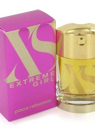 Paco rabanne xs extreme girl туалетная вода 50мл