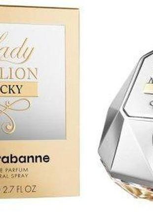 Paco rabanne lady million edp 50 мл lucky парфюмированная вода 80мл