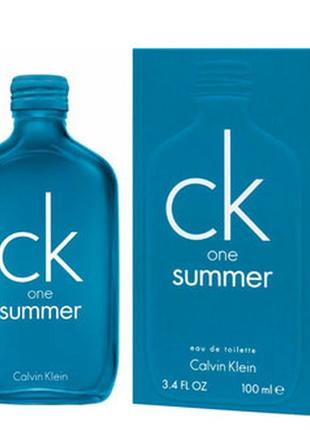 Calvin klein ck one summer 2018 туалетна вода 100мл1 фото