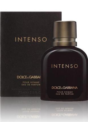 Dolce&gabbana d&g pour homme intenso набір (парфумована вода 125мл + стиковый дезодорант 75мл + гель для душу 50мл)