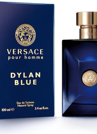 Versace pour homme dylan blue туалетная вода 100мл