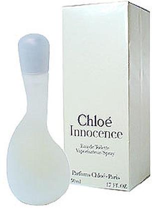 Chloe innocence туалетная вода 50мл