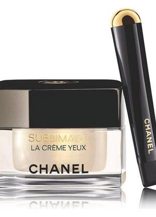 Chanel sublimage la creme yeux ultime крем для контура глаз (тестер) 15мл