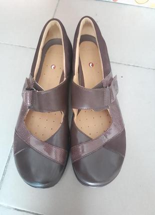 Туфли clarks кожаные шкіряні р.392 фото