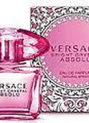 Versace bright crystal absolu набор (парфюмированная вода) 90 мл + (гель для душа) 150 мл + (парфюмированная