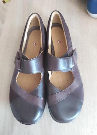 Туфли clarks кожаные шкіряні р.398 фото