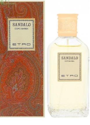 Etro sandalo dopo barba лосьон после бритья 100 мл