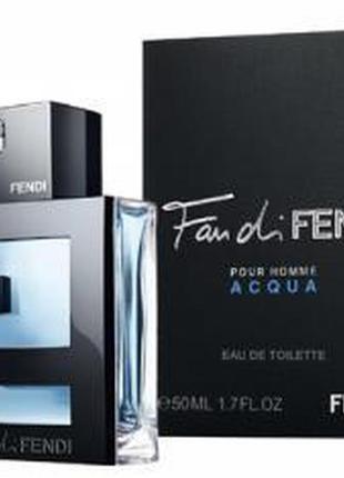 Fendi fan di fendi pour homme acqua туалетная вода 50мл