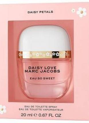 Marc jacobs daisy love eau so sweet petals туалетная вода (тестер) 20мл