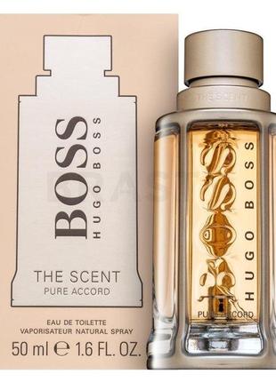 Hugo boss the scent pure accord for him туалетная вода (тестер) 100мл