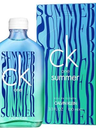 Calvin klein ck one summer 2021 туалетная вода (тестер) 100мл