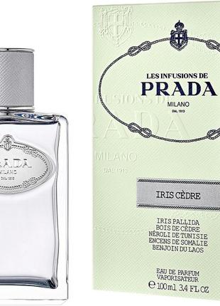 Prada infusion iris cedre парфумована вода 100 мл