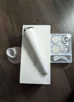 Щетка для лица электрическая fs5312kt19. для умывания, массажа, чистки.