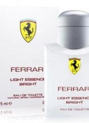 Ferrari light essence bright туалетна вода (тестер) 75мл