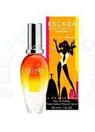 Escada rockin rio limited edition туалетная вода 100мл