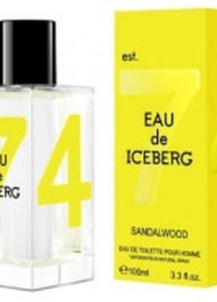 Iceberg eau de iceberg sandalwood туалетна вода 100мл