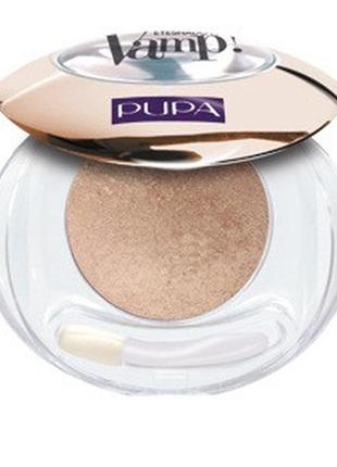 Pupa pupa vamp wet & dry eyeshadow тени для век 1-цветные №  403 белый (тестер)