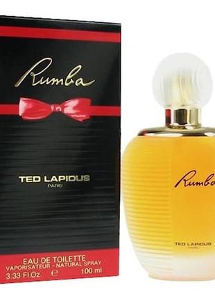 Ted lapidus rumba туалетная вода 100 мл
