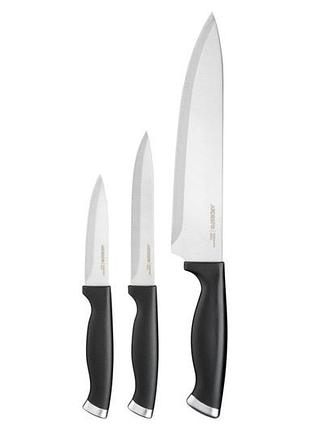 Набор ножей ardesto gemini gourmet ar-2103-bl 3 предмета черный