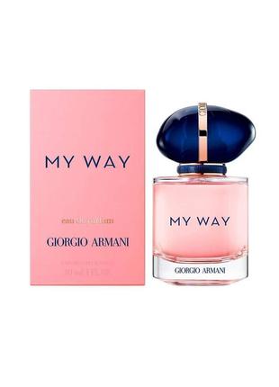 Armani giorgio armani my way набор (парфюмированная вода 50мл + лосьон для тела 75мл + гель длядуша 75мл)