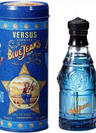 Туалетна вода versace blue jeans 75ml (тестер)