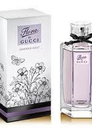 Gucci flora by gucci generous violet туалетная вода (тестер) 100мл
